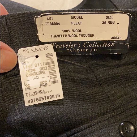 NWT Jos A Bank Traveler Collection Dress Pants 36R - Picture 12 of 12